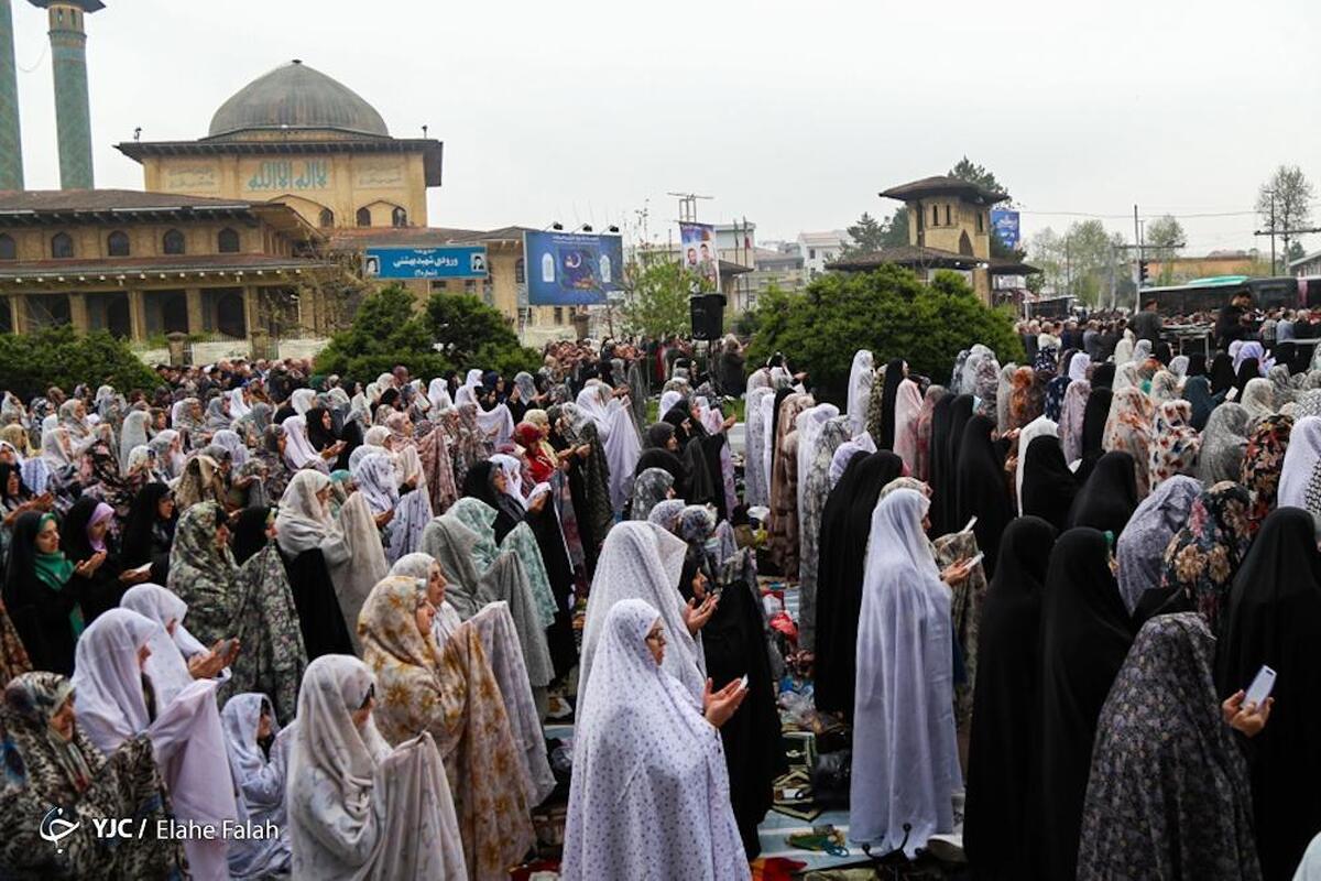 نمایش آئینی سنتی به مناسبت عید سعید فطر در رشت